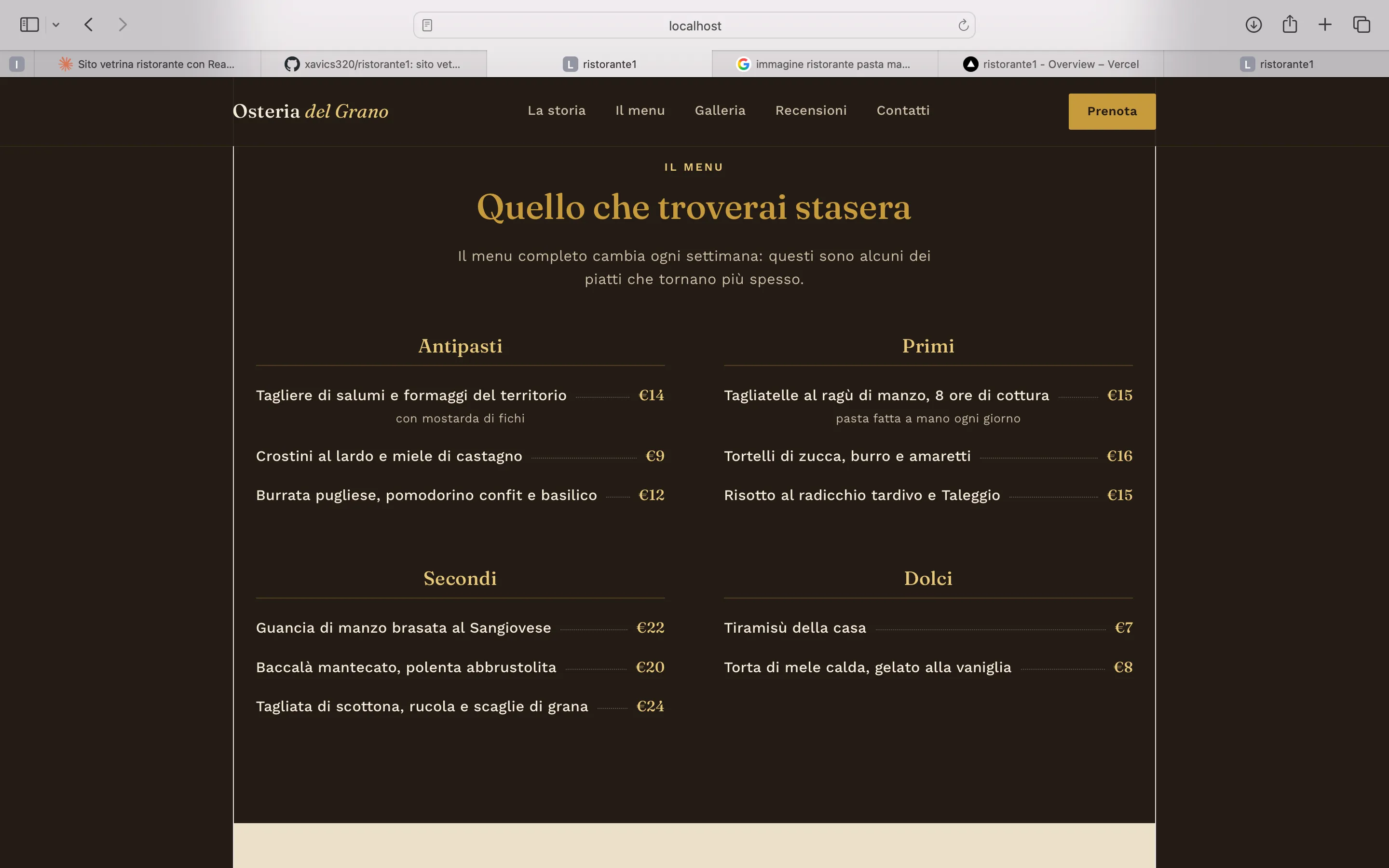 Osteria del Grano — anteprima 3